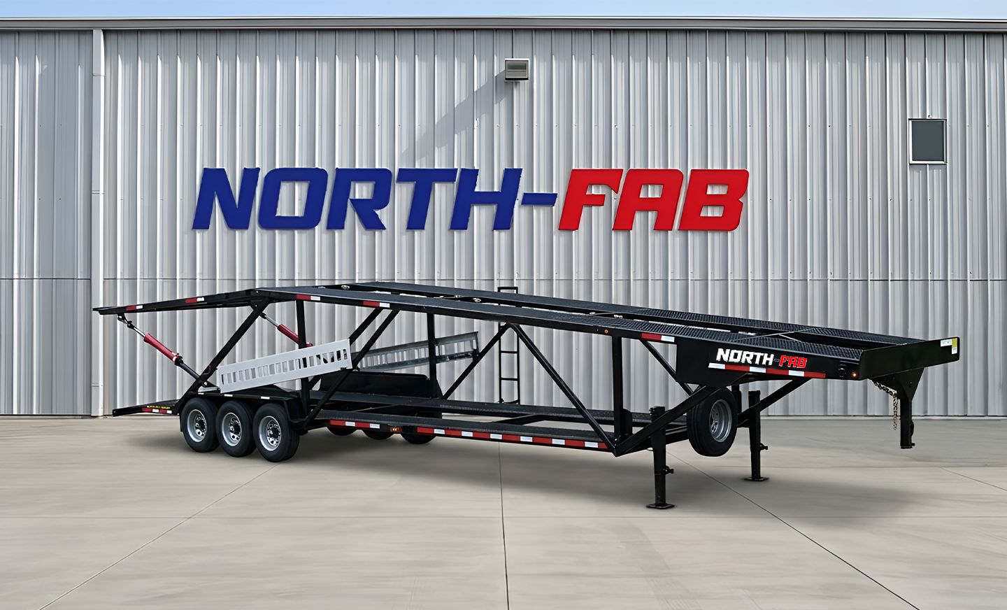 5 Car Hauler Trailer - North Fab